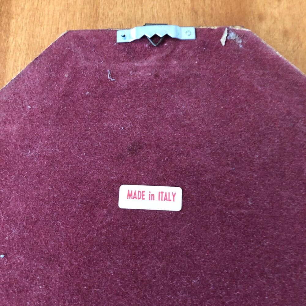 VINTAGE Miss Jane Bowles & Her Dog Joshua Reynolds Gold Framed Italy Italianate - Picture 6 of 8